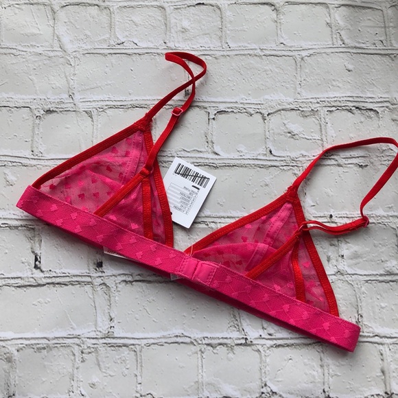 Urban Outfitters Heart Mesh Bralette - Picture 6 of 8